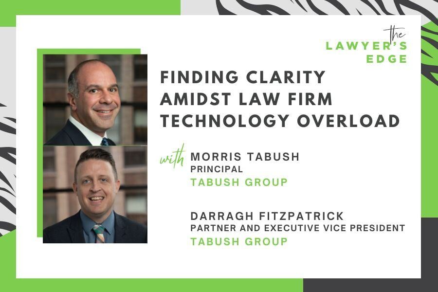 Podcast: Finding Clarity Amidst Law Firm Technology Overload